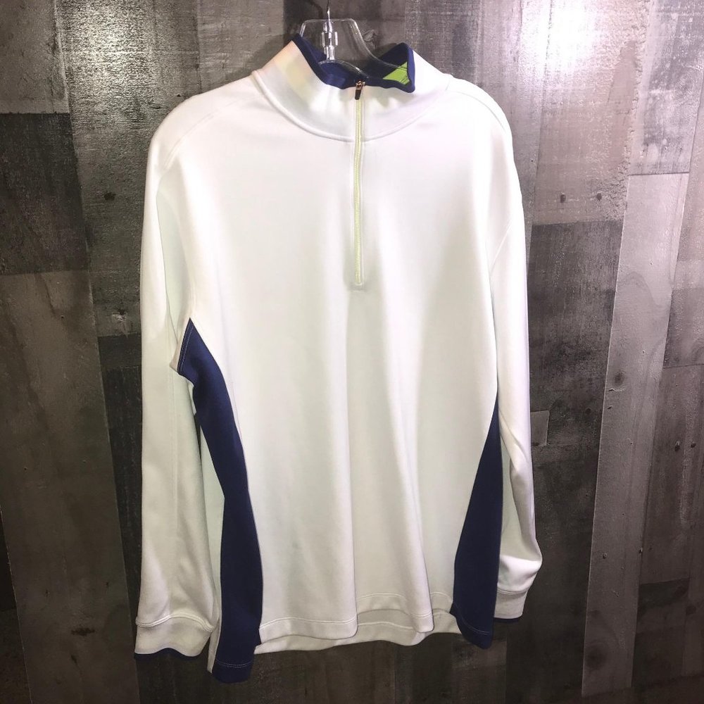 Nike‎ Golf Dri-Fit White Pullover - Picture 2 of 8